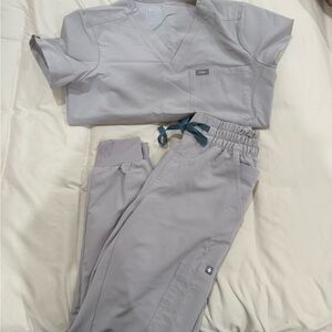 Figs Women Scrub Set - slate - xs